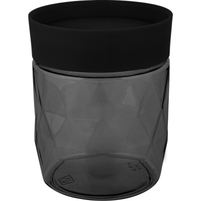 Банка для сыпучих продуктов BLACK 0,5л круглая (то)