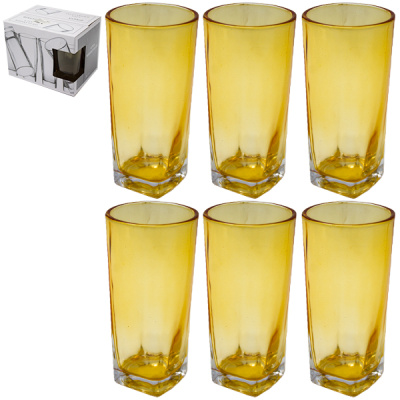 Стакан стеклянный 330мл (набор 6шт)