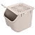 Контейнер для овощей 275х240х240мм 11,3л (Светло-бежевый) (то)