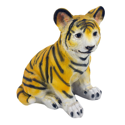 Тигренок  сидящий (рыжий)