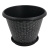Горшок цветочный пластиковый МОЗАИКА Ø-30см h-23см, с поддоном
