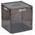 Ящик сборный 35л с крышкой 330х330х330мм (графит) (то) Ящик сборный 35л с крышкой 330х330х330мм (графит) (то)