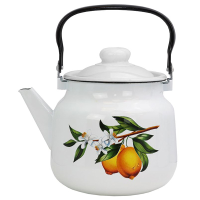 Чайник эмал 3,5л Лимоны
