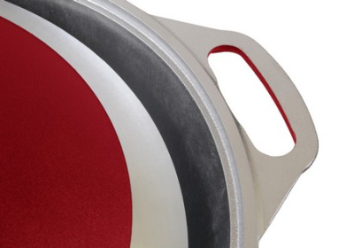 Кастрюля-жаровня 5л ДП (бордо)