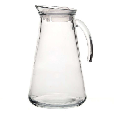 Кувшин с пласт.прозр.крыш. 1500 мл (ФЕРАХ-F&D)