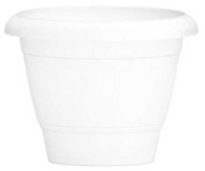 Горшок "Фестона", D22, с поддоном 3,3л прозрачный (то)