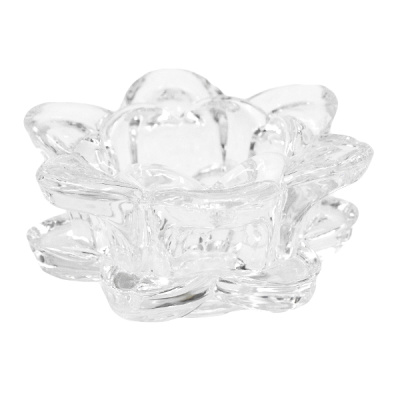 Подсвечник стеклянный 8см