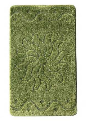 Коврик MARATHON Кибела зеленый 1 шт 50х80 L'CADESI