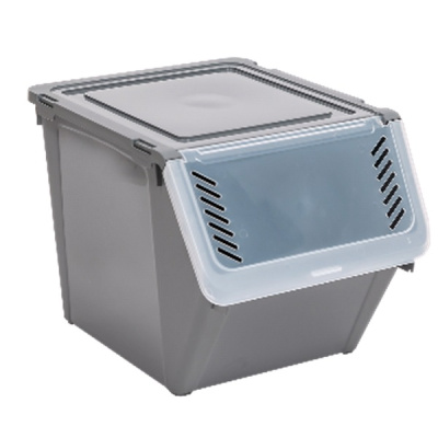 Контейнер для овощей 14,5л (серый) (то)