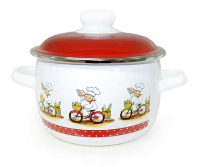 Кастрюля сф. "ПОВАРЯТА" 4,0л (4)