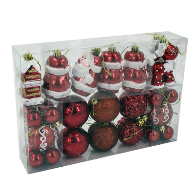 Шары елочные + елочные игрушки, 31шт