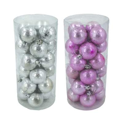 Шары елочные 5см, 24шт