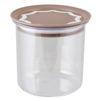 Банка для сыпучих продуктов 0,6л с вак.кр.(то)