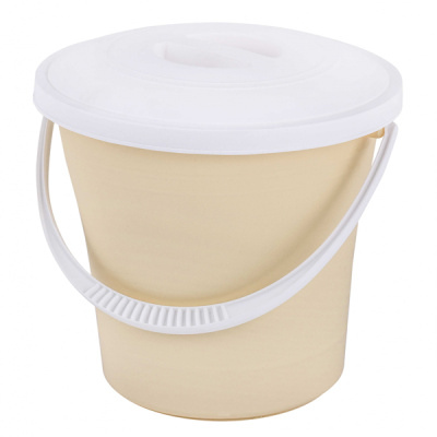 Ведро 10л. с крышкой (микс)(то)