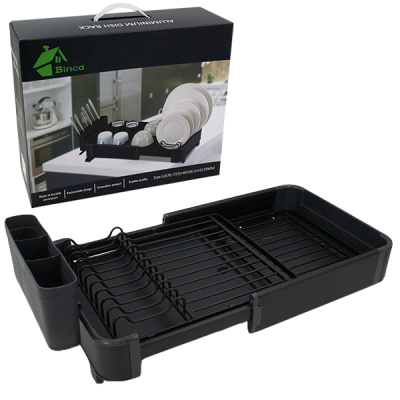 Сушилка для посуды раздвижная 47-71*34*12см (металл)