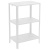 Этажерка VIKEA 3-х ярусная (белый) (то)