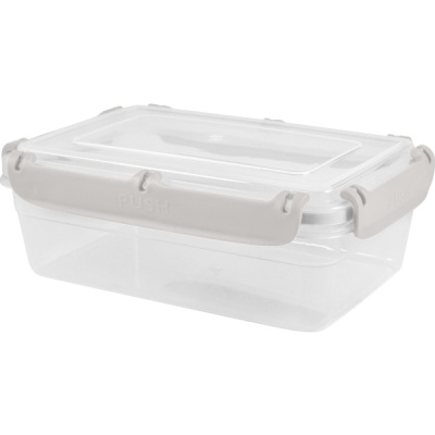 Контейнер BERGEN с защелками 0,8л пепельный жемчуг (то)