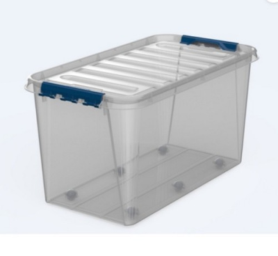 Ящик "ПРОФИ Комфорт" 70л с кр. на колесах (то)