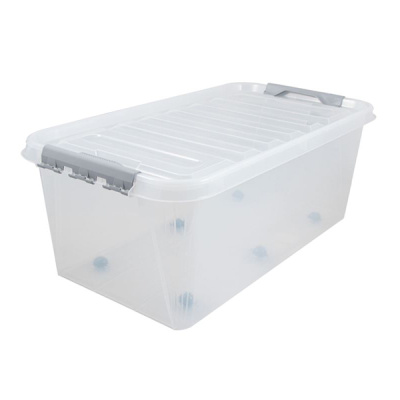 Ящик "ПРОФИ Комфорт" 55л с кр. на колесах (то)