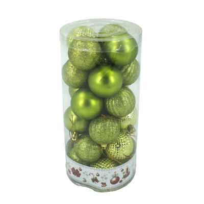 Шары елочные 5см, 24шт