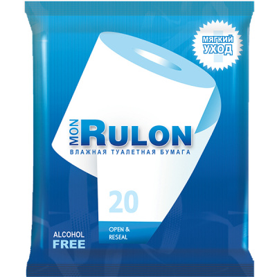 Mon Rulon №20 влажная туалетная бумага, арт. 48123