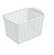 Корзинка "Лофт" 2л 200х135х120мм (белый) (то)