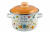 Кастрюля эмал 2,0л цил Floral kitchen ТМ Appetite