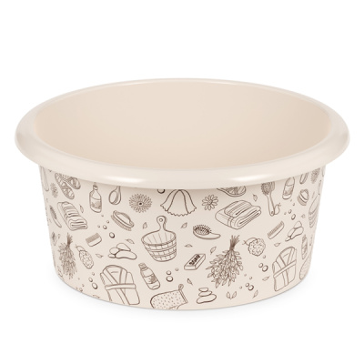 Таз 15л "Русская банька"(то)