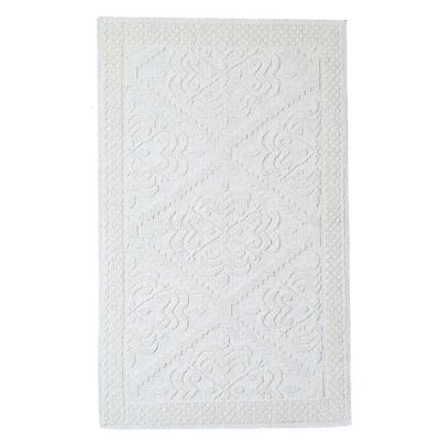 Комплект из 2 ковриков Pamuklu (хлопок), 60х100 (60х50), MV542 кремовый