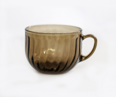 Бульонница 670 МЛ С РУЧКОЙ 'ELICA' ДЫМКА 