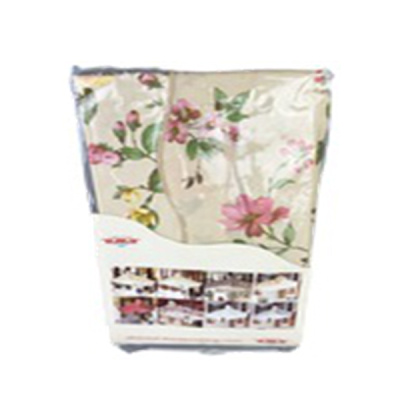 Скатерть ПВХ 137*137 см волнистый край, в ассортименте