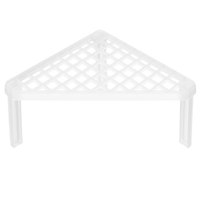 Подставка кухонная угловая 253х253х150мм (Бесцветный)(то)