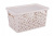 Корзина "Мираж" с крышкой (малая)(290х190х150)(бежевый)(то) Корзина "Мираж" с крышкой (малая)(290х190х150)(бежевый)(то)