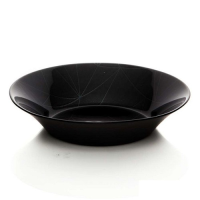 Тарелка глуб.упроч. ЛИНЕА БЛЭК 220 мм (рис.28980)