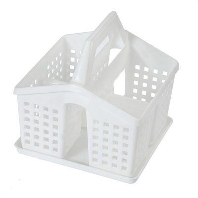 Подставка под столовые приборы "Лофт" (белый) (то)