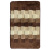 Коврик для ванной L'CADESI Marathon, 60х100, Блок-то блок темно-коричневый, Турция