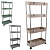 Этажерка 4-х ярусная 41*21*80см (пластик, металл)