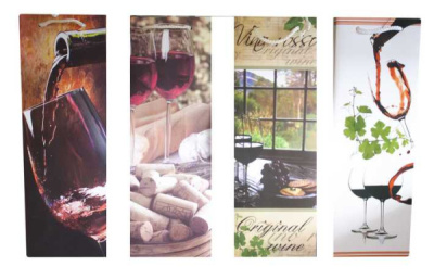 Пакет подарочный для алкоголя 36*12,5*8,5см