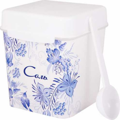 Емкость "Шале" 1,2л. соль (с ложкой) (то)