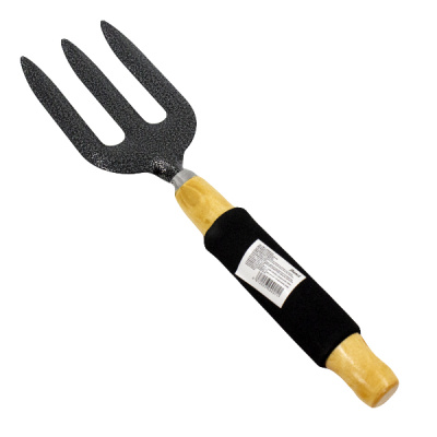 Инструмент садовый 29см ВИЛКА (деревянная ручка-антистресс)