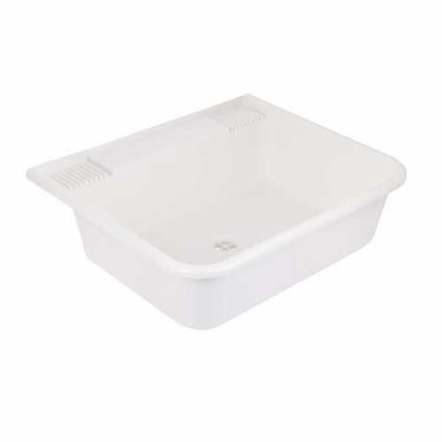 Раковина для сада пластиковая(белый) (то)