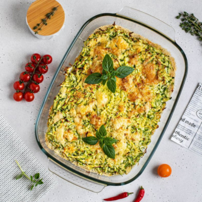 Форма стекл прям 38х25,5х6,5см/3,8л с руч ТМ Appetite