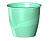 Горшок "Венеция", D23, с поддоном 5,5л мята (то)