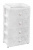 Комод 4-х секционный широкий "Лаура"  (белый)(то)