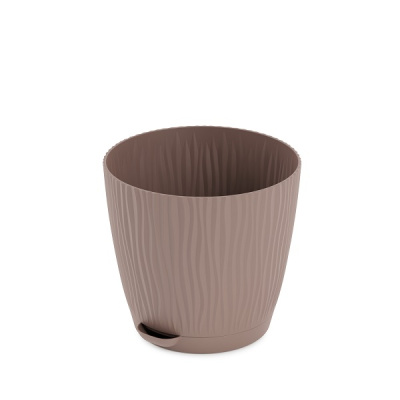 Горшок цв. "Флис" 0,7л с прикорневым поливом (какао)