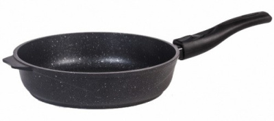Сковорода 28 см съемн  ручка  "Гранит star" черный гранит с  блеском  а/п
