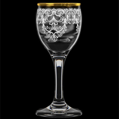 Рюмка 60мл. 4шт. арт.1743-ГЗ2 "Византия" 