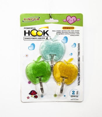 Набор крючков 3шт в блистере