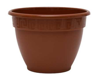 Горшок "Антик", D19, с поддоном 2,6л терракотовый (то)