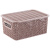 Корзинка "Вязь" 3л 235х173х105мм с крышкой (розовый нюд) (то) Корзинка "Вязь" 3л 235х173х105мм с крышкой (розовый нюд) (то)